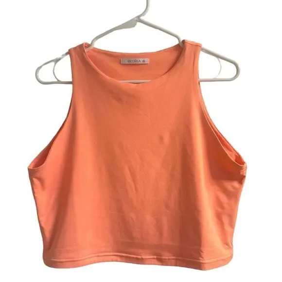 Reorganized Sleeveless Halter Top - Picture 2 of 3